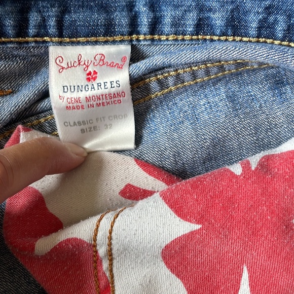 Lucky Brand Men's Cropped Jeans - Picture 4 of 9